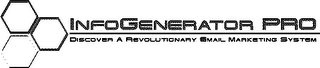 INFO GENERATOR PRO DISCOVER A REVOLUTIONARY EMAIL MARKETING SYSTEM logo