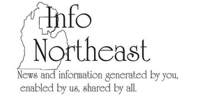 INFO NORTHEAST NEWS AND INFORMATION GENERATED BY YOU, ENABLED BY US, SHARED BY ALL. logo