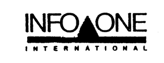 INFO ONE INTERNATIONAL logo