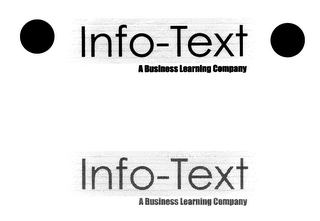 INFO-TEXT A BUSINESS LEARNING COMPANY logo