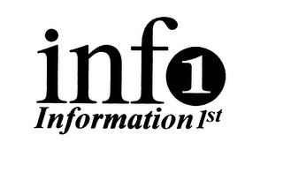 INFO1 INFORMATION 1ST logo