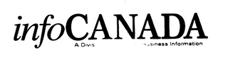 INFOCANADA A DIVISION OF CANADIAN BUSINESS INFORMATION logo