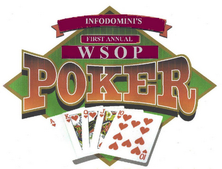 INFODOMINI'S FIRST ANNUAL WSOP POKER logo