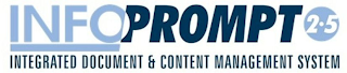 INFOPROMPT 2-5 INTEGRATED DOCUMENT & CONTENT MANAGEMENT SYSTEM logo