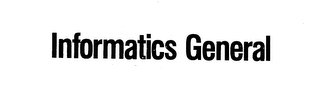 INFORMATICS GENERAL logo