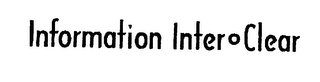 INFORMATION INTER-CLEAR logo