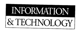 INFORMATION & TECHNOLOGY logo