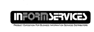 INFORMSERVICES PRODUCT EXPOSITION FOR BUSINESS INFORMATION SERVICES DISTRIBUTORS logo