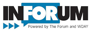 INFORUM POWERED BY THE FORUM AND WDAY logo