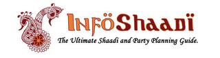 INFOSHAADI THE ULTIMATE SHAADI AND PARTY PLANNING GUIDE logo