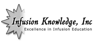 INFUSION KNOWLEDGE, INC EXCELLENCE IN INFUSION EDUCATION logo