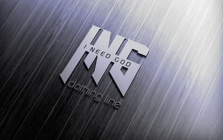 ING CLOTHING LINE I NEED GOD logo