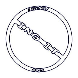 ING IT I NEED GOD IN THIS logo