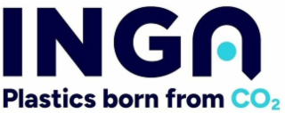 INGA PLASTICS BORN FROM CO2 logo