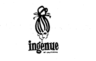 INGENUE OF CALIFORNIA logo