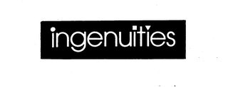 INGENUITIES logo