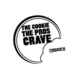INGER'S THE COOKIE THE PROS CRAVE logo