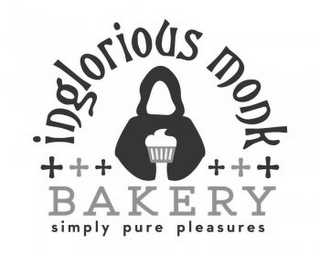 INGLORIOUS MONK BAKERY SIMPLY PURE PLEASURES logo