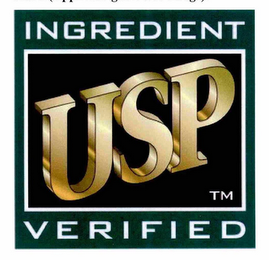 INGREDIENT USP VERIFIED