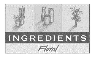 INGREDIENTS FLORAL logo