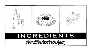 INGREDIENTS FOR ENTERTAINING logo