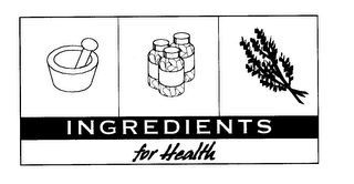 INGREDIENTS FOR HEALTH logo