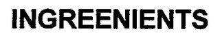 INGREENIENTS logo