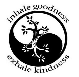 INHALE GOODNESS EXHALE KINDNESS logo