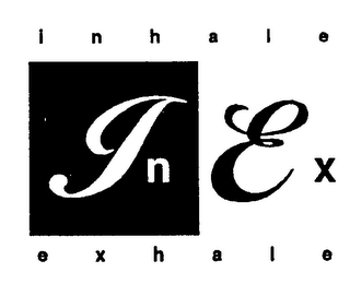 INHALE IN EX EXHALE logo