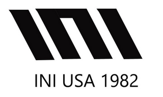 INI INI USA 1982 logo