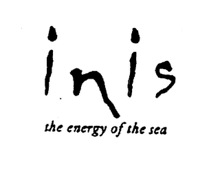 INIS THE ENERGY OF THE SEA logo
