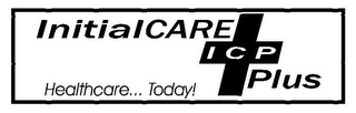 INITIALCARE ICP PLUS HEALTHCARE... TODAY! logo