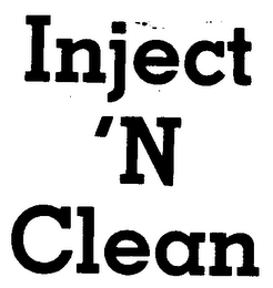 INJECT 'N CLEAN logo