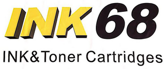 INK 68 INK&TONER CARTRIDGES logo