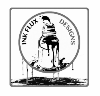 INK FLUX DESIGNS JMLG logo