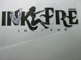 INK FRE logo