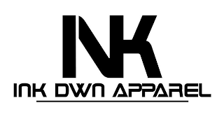 INK INK DWN APPAREL logo