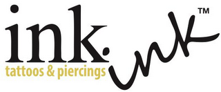 INK. INK TATTOOS & PIERCINGS logo