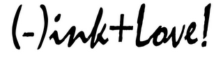 (-) INK + LOVE! logo