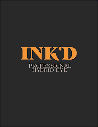INK'D PROFESSIONAL HYBRID DYE logo