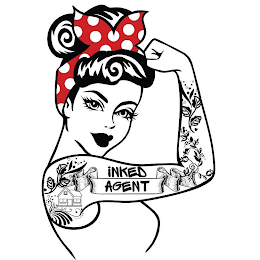 INKED AGENT logo