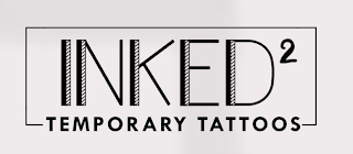 INKED TEMPORARY TATTOOS logo