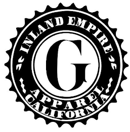 INLAND EMPIRE G APPAREL CALIFORNIA logo
