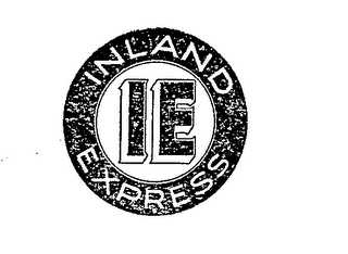 INLAND EXPRESS IE logo
