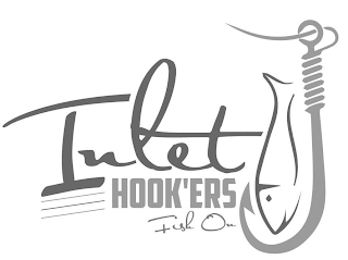 INLET HOOK'ERS FISH ON logo