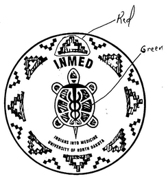 INMED INDIANS INTO MEDICINE UNIVERSITY OF NORTH DAKOTA logo