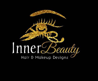 INNER BEAUTY HAIR AND MAKEUP DESIGNS logo