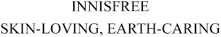 INNISFREE SKIN-LOVING, EARTH-CARING logo
