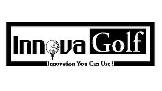 INNOVAGOLF INNOVATION YOU CAN USE! logo