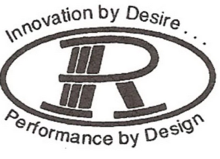 INNOVATION BY DESIRE...R PERFORMANCE BYDESIGN logo